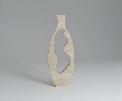 Selen Traverten Vazo  - 3