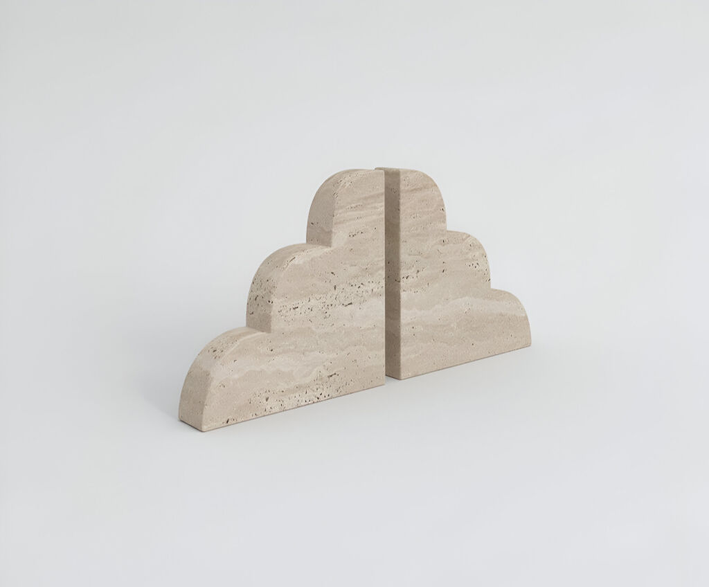 Semey Traverten Kitap Tutucu  - 3