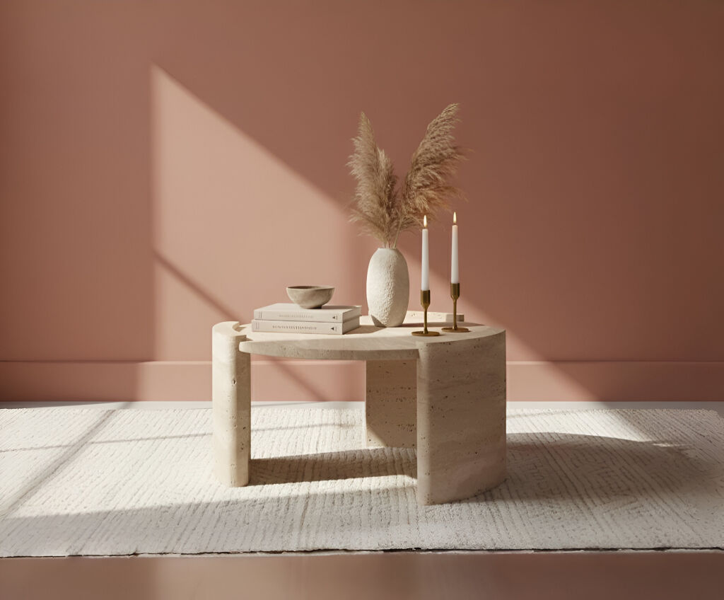 Serove Traverten Orta Sehpa - 1