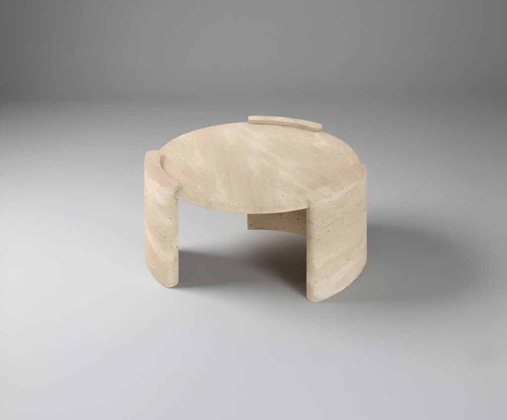 Serove Traverten Orta Sehpa - 2