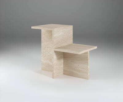 Sofya Traverten Yan Sehpa  - 3