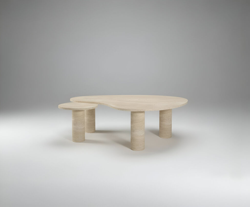 Toliara Traverten Orta Sehpa - 2