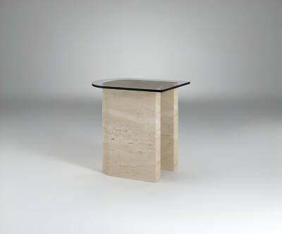 Tonya Traverten Yan Sehpa - 3