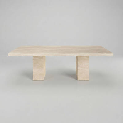 Trenque Traverten Yemek Masası - 3