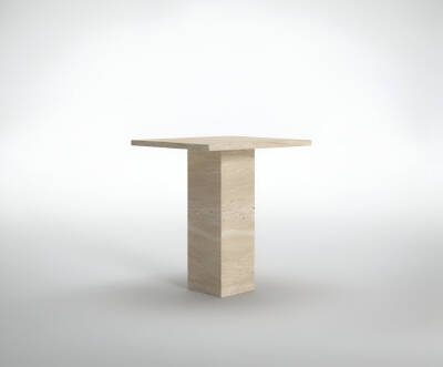 Tusen Traverten Yan Sehpa - 2