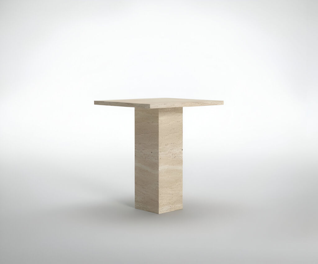 Tusen Traverten Yan Sehpa - 2