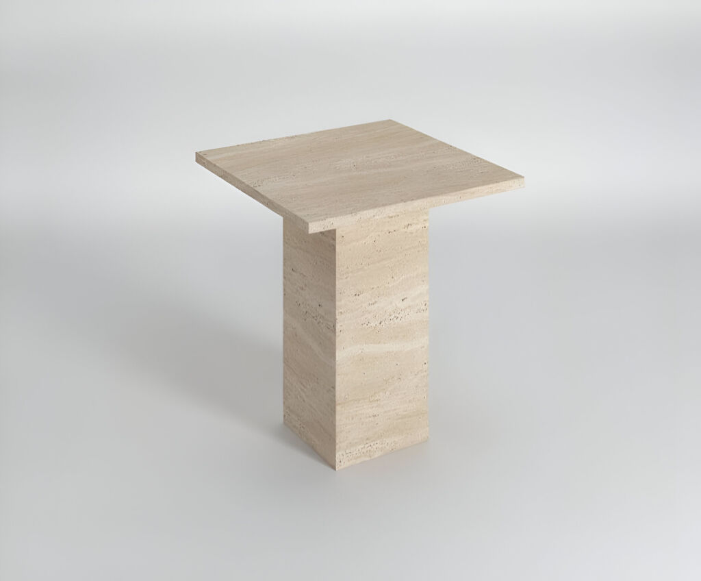 Tusen Traverten Yan Sehpa - 4