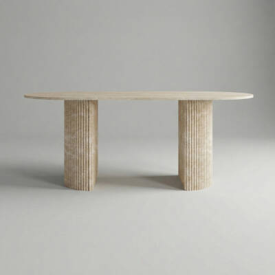 Vista Traverten Yemek Masası - 3