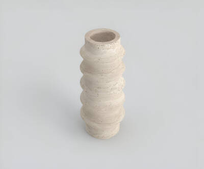 Yumen Traverten Vazo  - 2