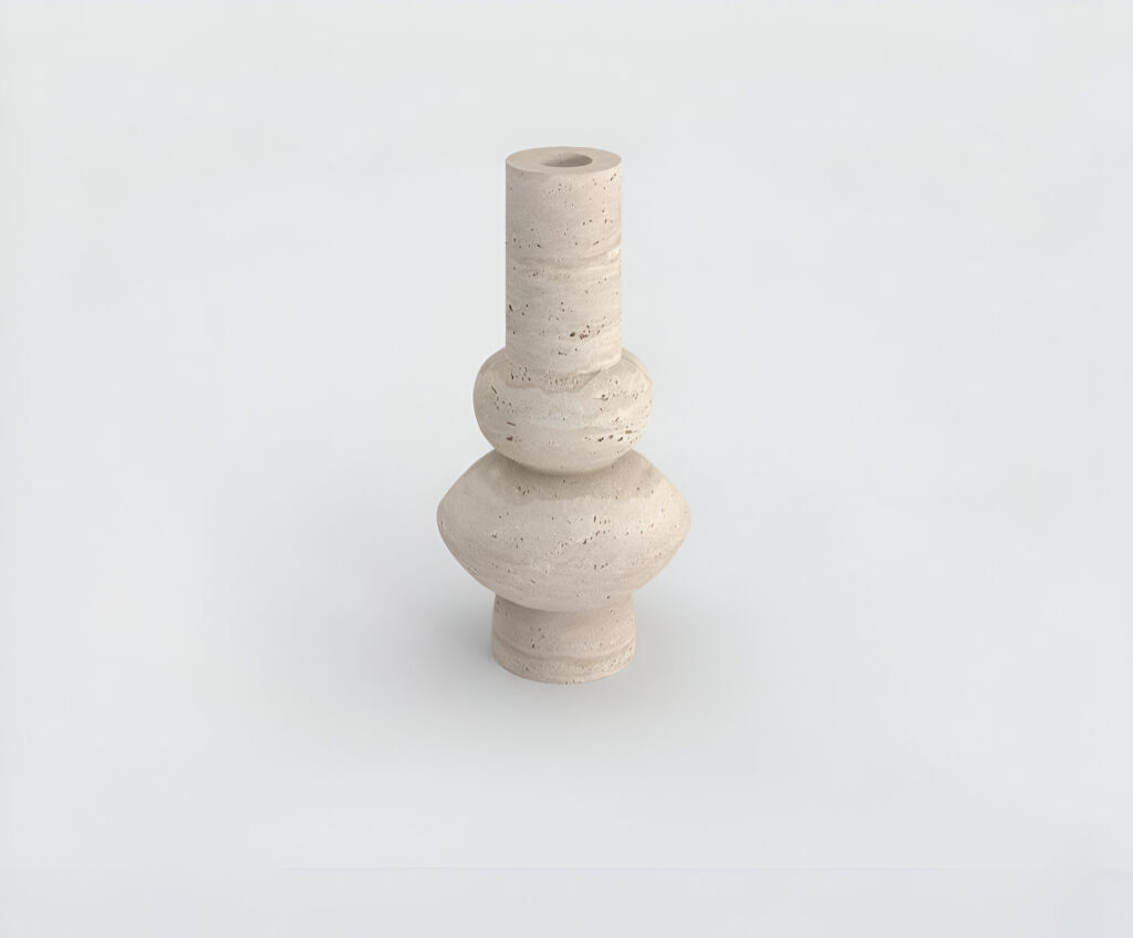 Zeen Traverten Vazo  - 2